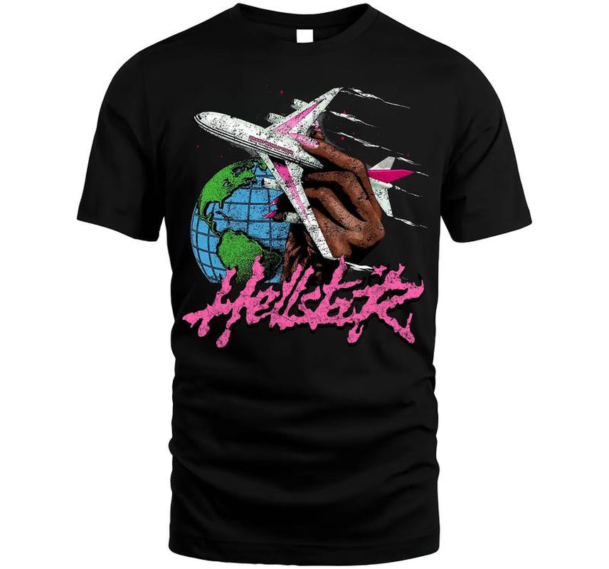 Hellstar 2 Sides Worldwide 2024 Graphic Print T-Shirt