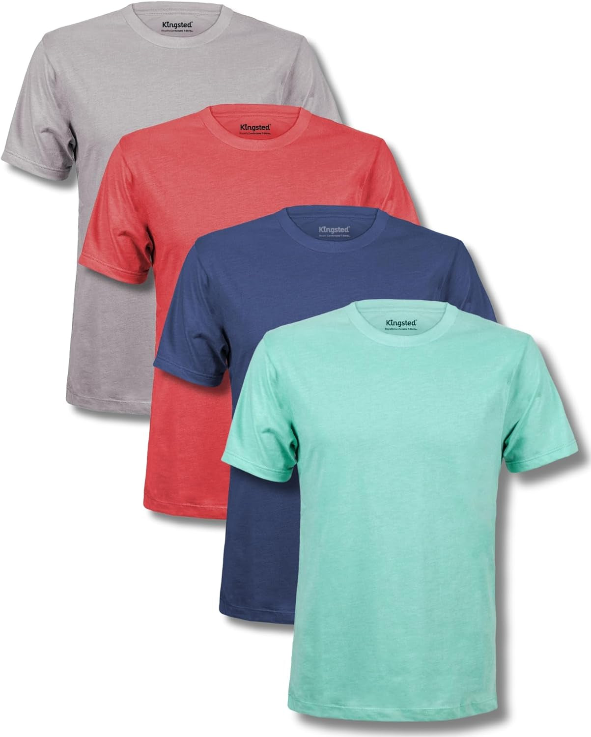 T-Shirts for Men Pack - Royally Comfortable - Super Soft Premium Fabric - Well-Crafted Classic Tee