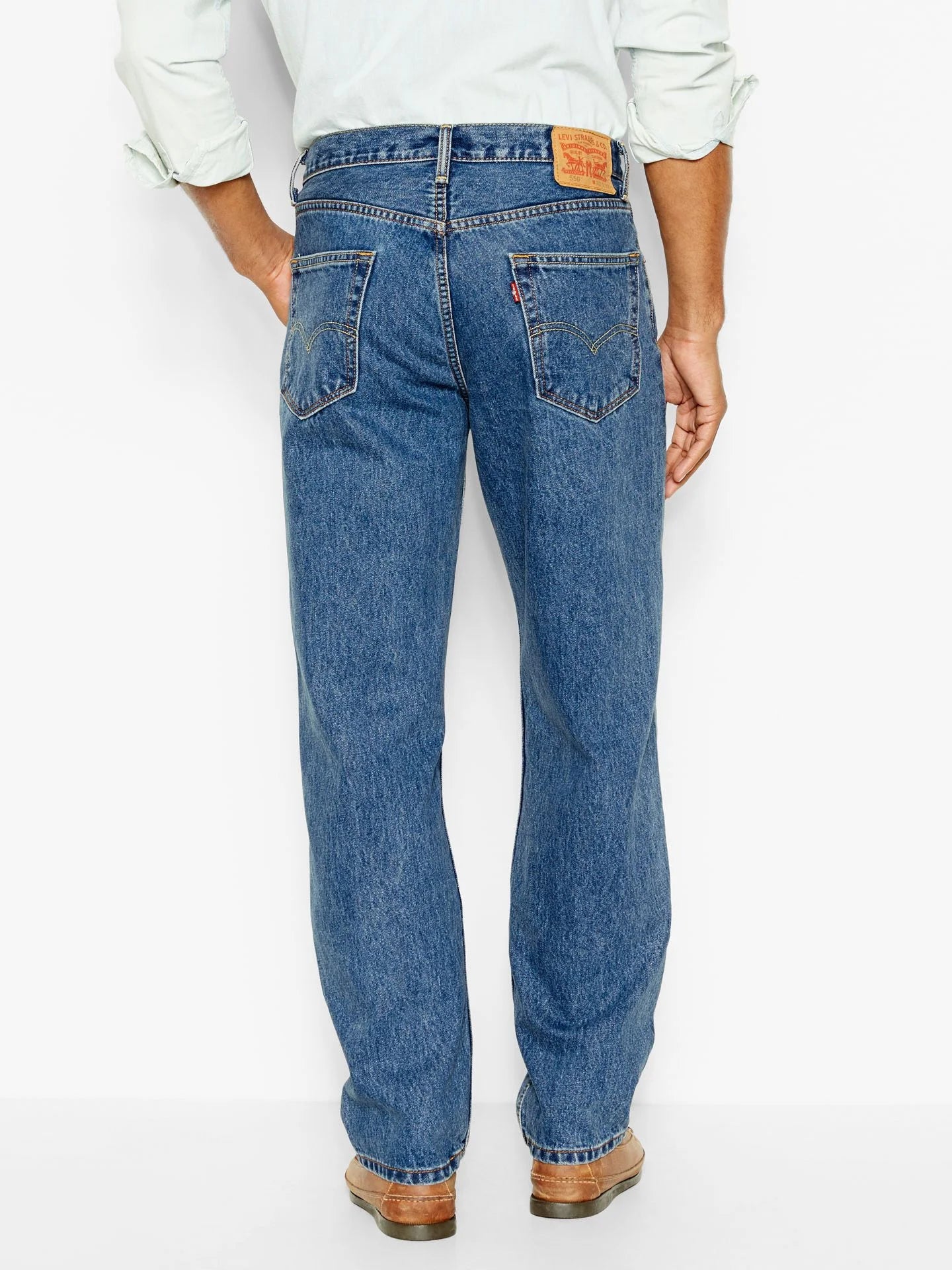 Men'S 550 Relaxed Fit Jeans