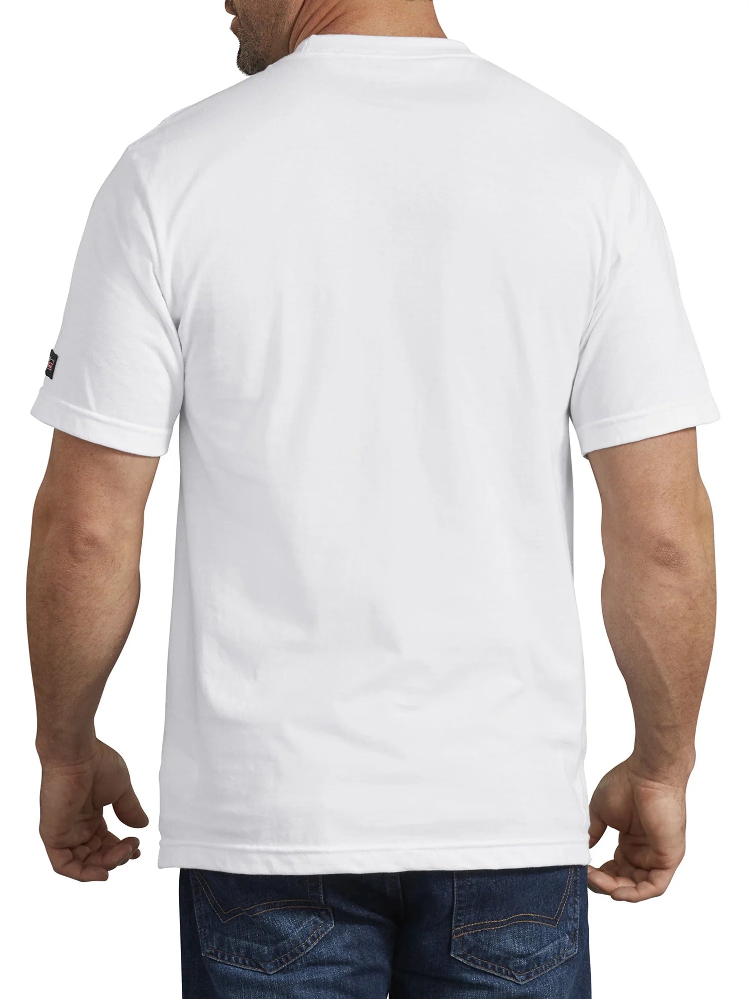 Mens and Big Mens Performance Short Sleeve Heavyweight Pocket T-Shirt