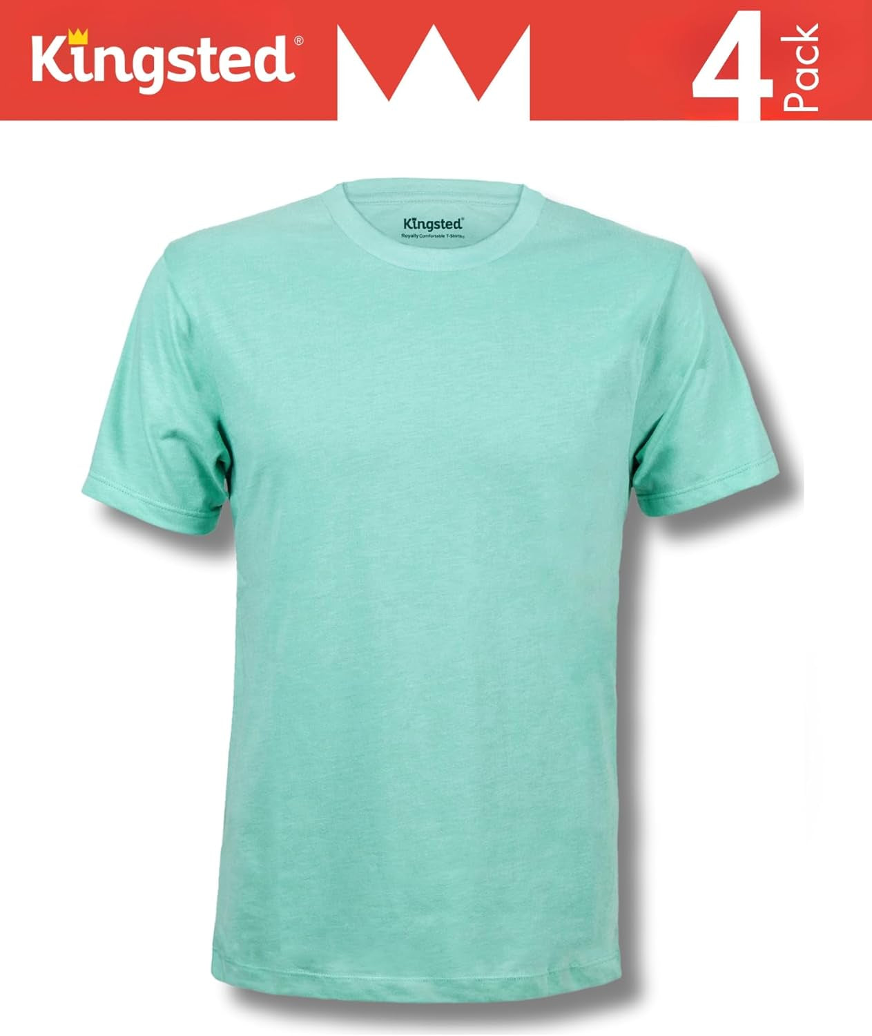 T-Shirts for Men Pack - Royally Comfortable - Super Soft Premium Fabric - Well-Crafted Classic Tee