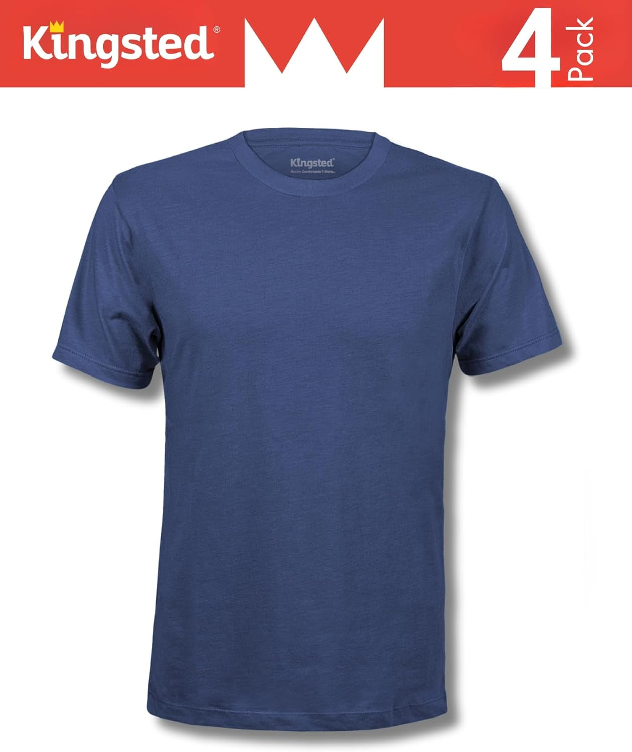 T-Shirts for Men Pack - Royally Comfortable - Super Soft Premium Fabric - Well-Crafted Classic Tee