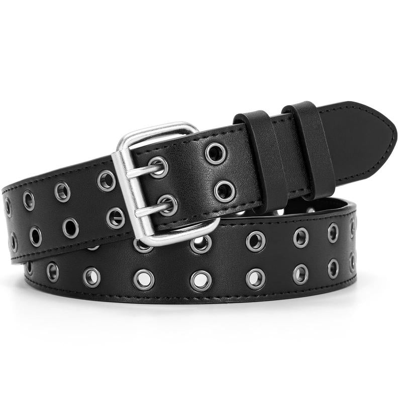 Rhinestone Belt Y2K Bling Leather Belt Western Cowboy Cowgirl Belts for Men Women